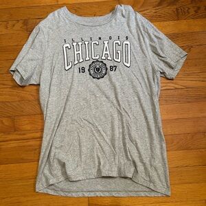 Aeropostale Gray Graphic Tee